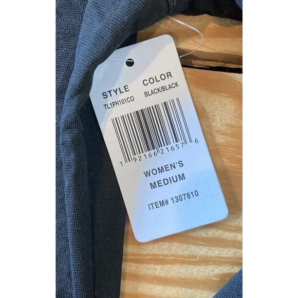 NWT 32 Degrees Heat Long Sleeve Top Size Medium Women’s Black - Picture 4 of 9